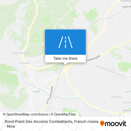 Rond-Point Des Anciens Combattants map
