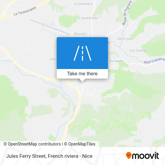 Mapa Rue Jules Ferry