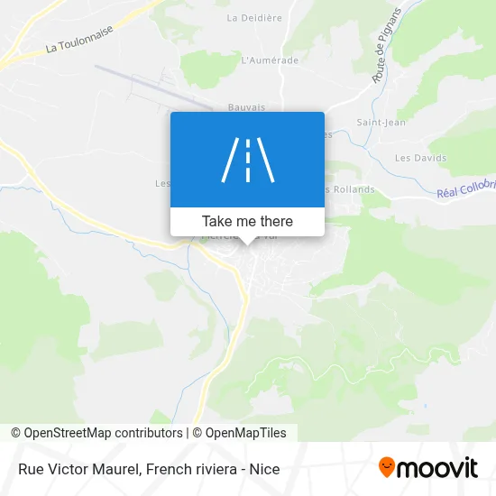 Rue Victor Maurel map
