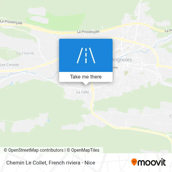 Chemin Le Collet map