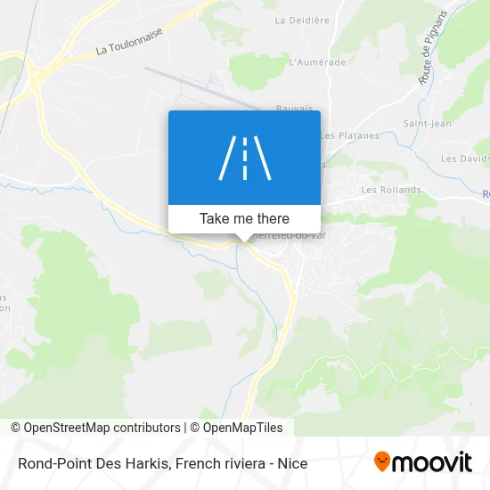 Rond-Point Des Harkis map