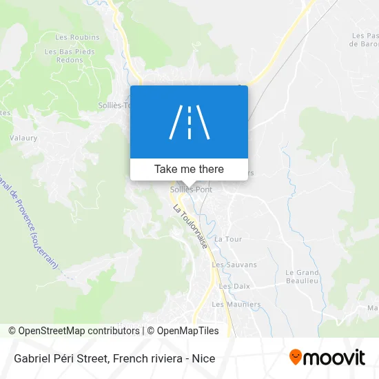 Rue Gabriel Péri map