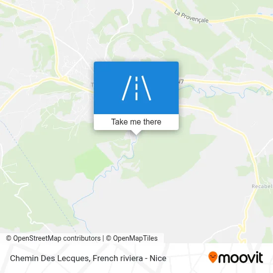 Chemin Des Lecques map