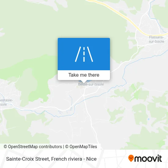 Rue Sainte-Croix map