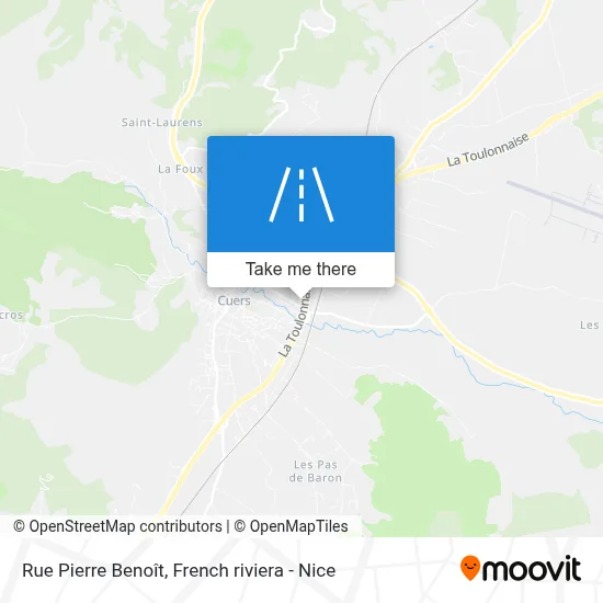 Rue Pierre Benoît map