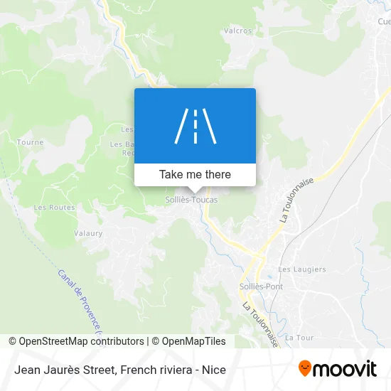 Rue Jean Jaurès map