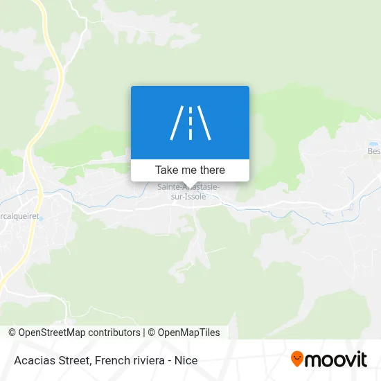 Rue Des Acacias map