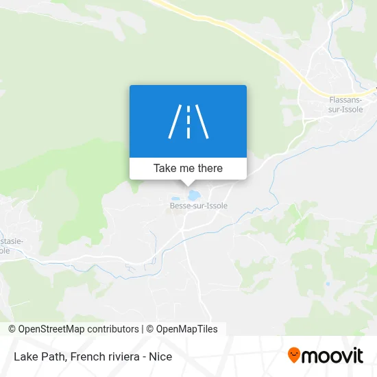 Chemin Du Lac map