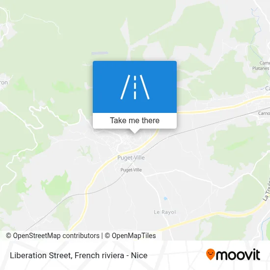 Rue De La Libération map