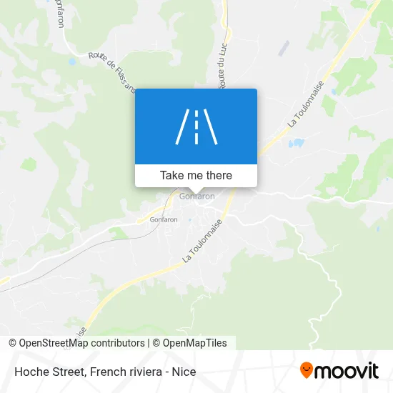 Rue Hoche map