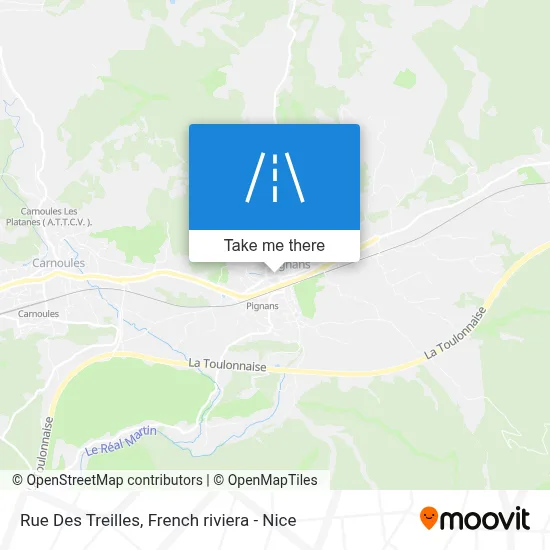 Rue Des Treilles map