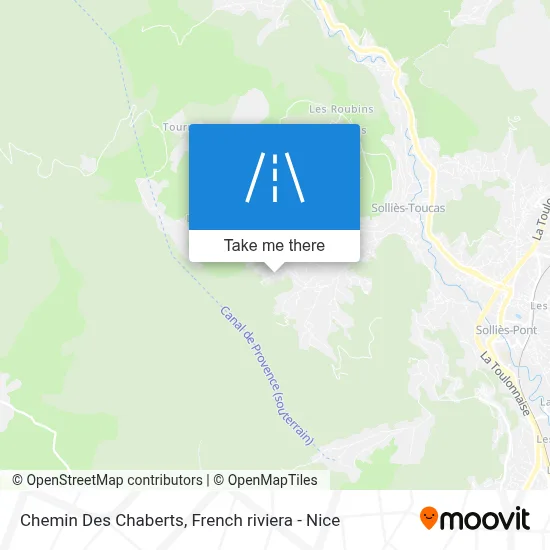 Chemin Des Chaberts map