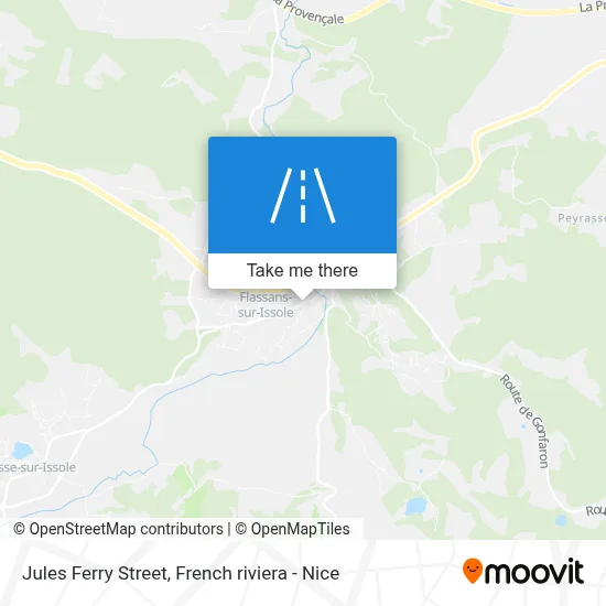 Rue Jules Ferry map