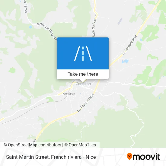 Mapa Rue Saint-Martin