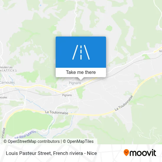 Mapa Rue Louis Pasteur