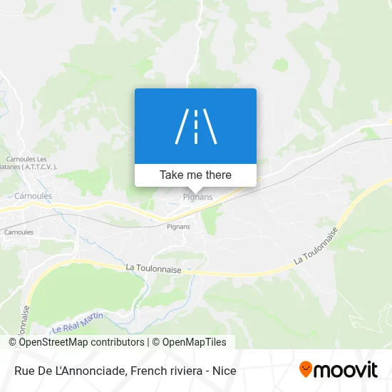 Rue De L'Annonciade map