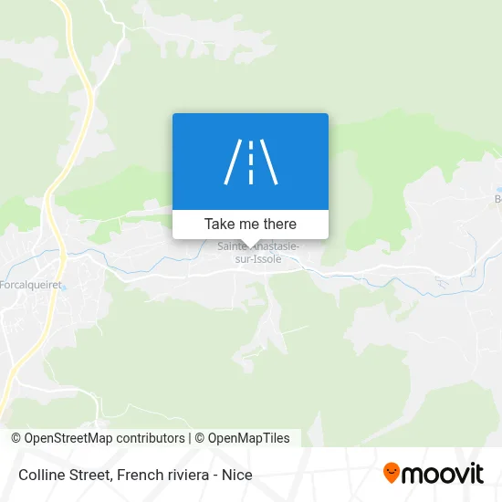 Rue De La Colline map