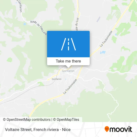 Rue Voltaire map