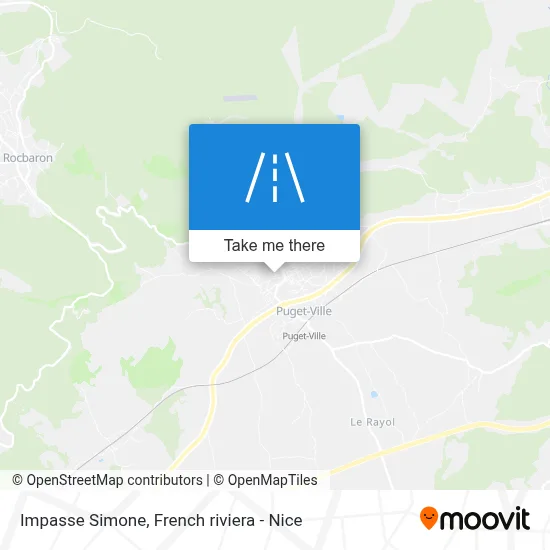 Impasse Simone map