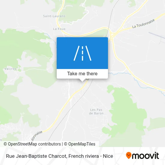 Mapa Rue Jean-Baptiste Charcot