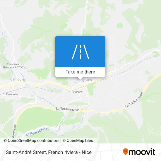 Rue Saint-André map