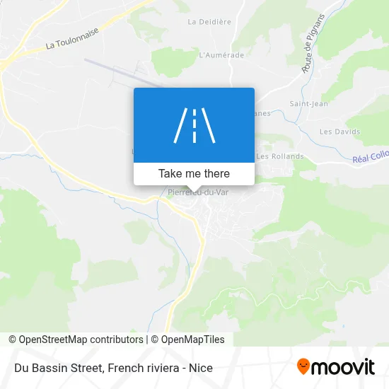 Rue Du Bassin map