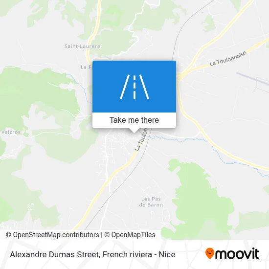 Rue Alexandre Dumas map
