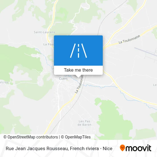 Rue Jean Jacques Rousseau map