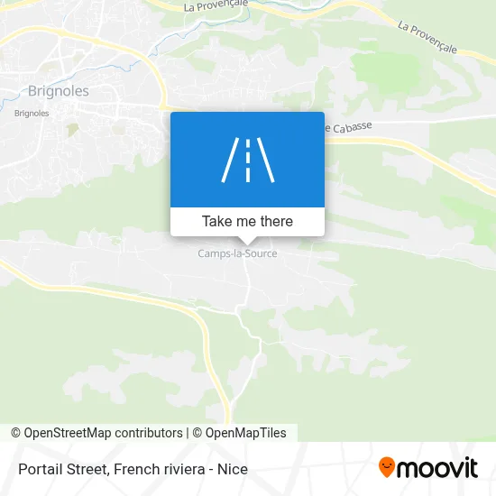 Mapa Rue Du Portail