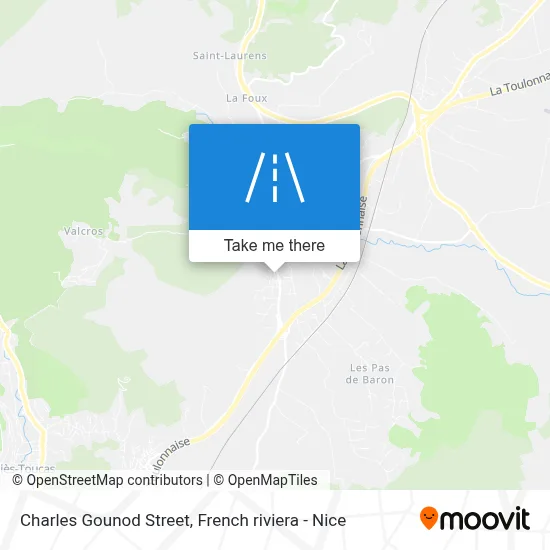 Rue Charles Gounod map
