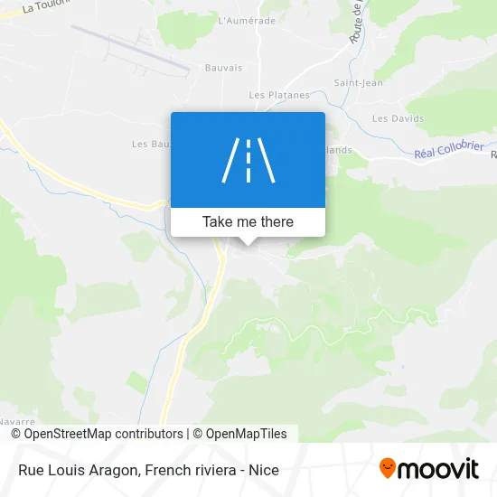 Rue Louis Aragon map