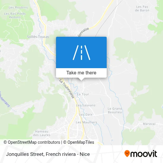 Rue Des Jonquilles map