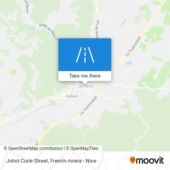 Rue Joliot Curie map