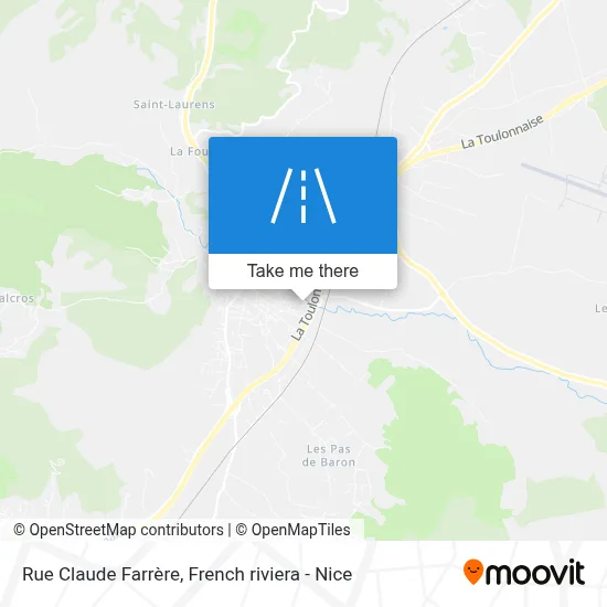 Rue Claude Farrère map
