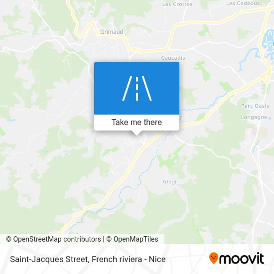 Mapa Rue Saint-Jacques