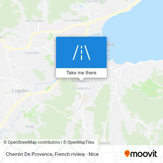 Chemin De Provence map