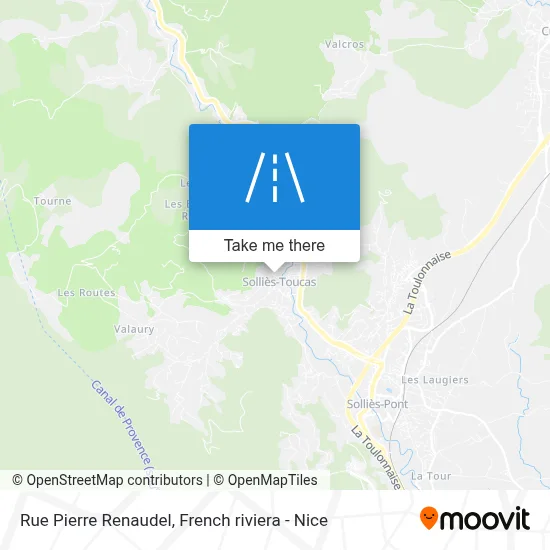 Rue Pierre Renaudel map