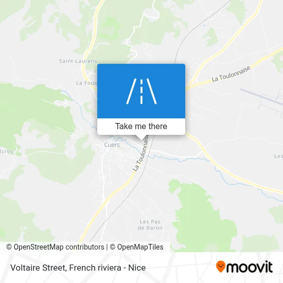 Rue Voltaire map