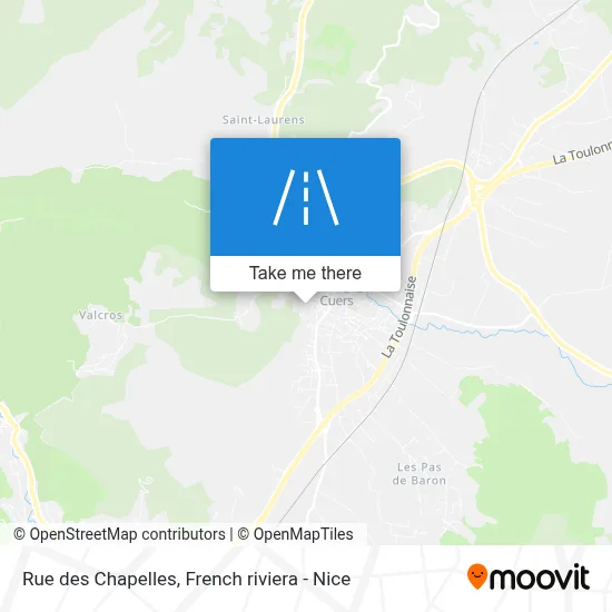 Rue Des Chapelles map