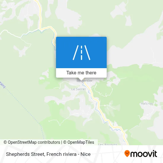 Rue Des Bergers map