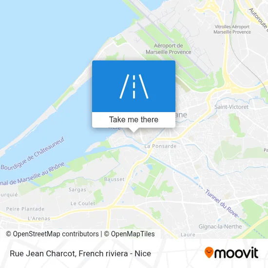 Mapa Rue Jean Charcot