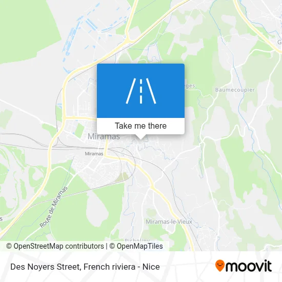Rue Des Noyers map