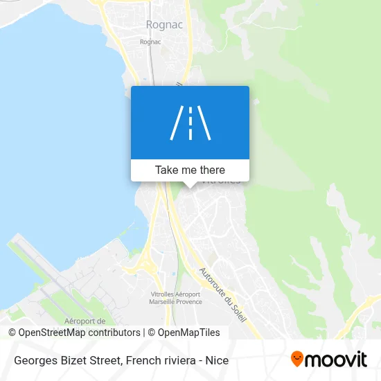 Rue Georges Bizet map