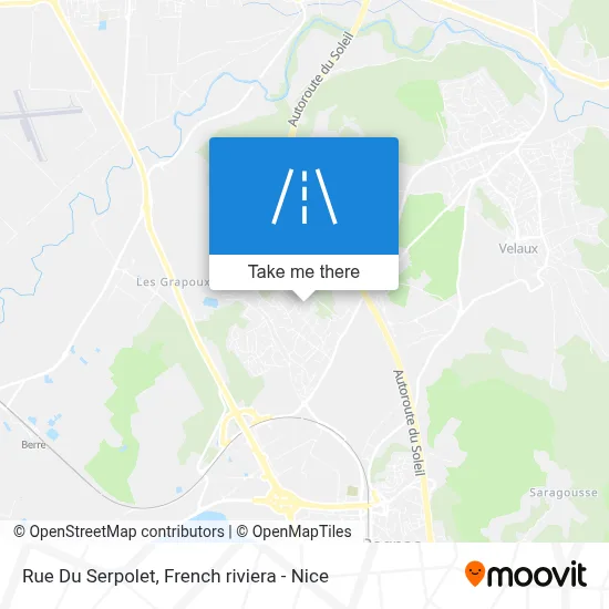 Rue Du Serpolet map