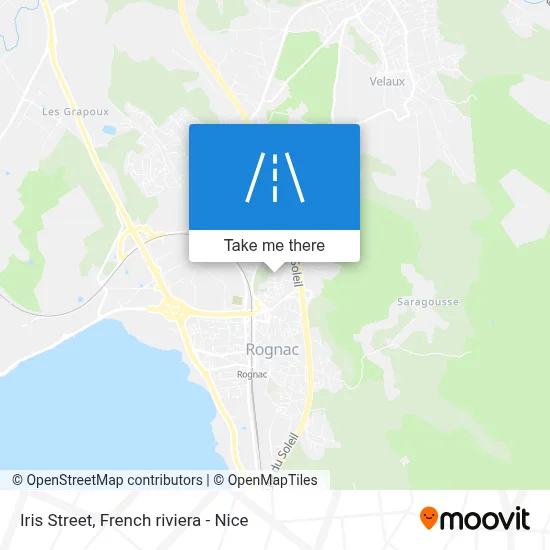 Rue Des Iris map