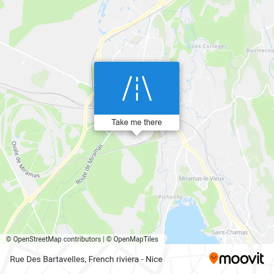 Rue Des Bartavelles map
