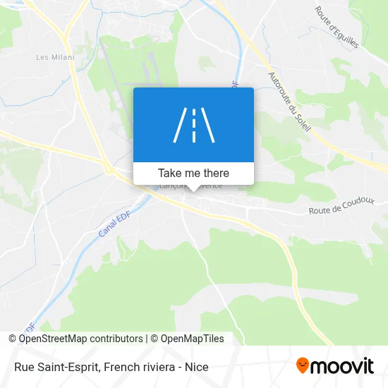 Rue Saint-Esprit map