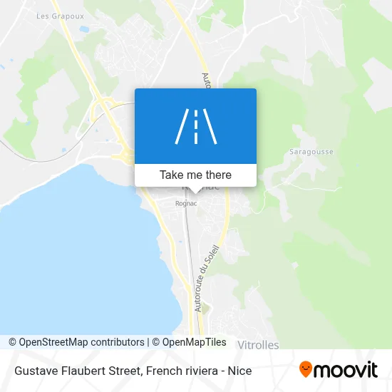 Rue Gustave Flaubert map