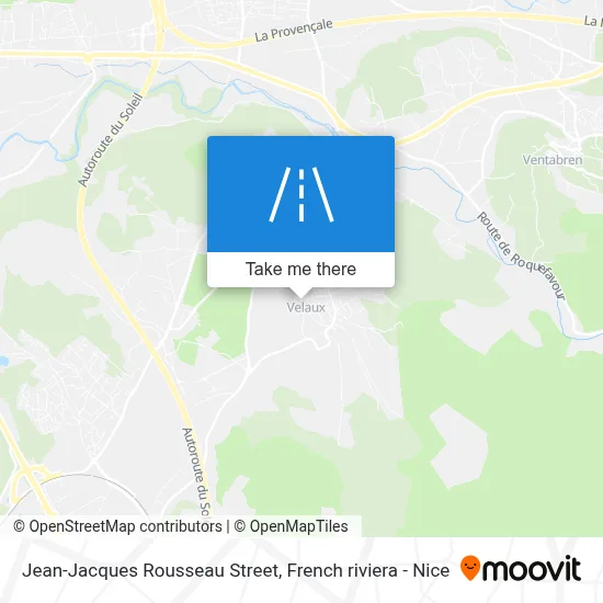 Rue Jean-Jacques Rousseau map