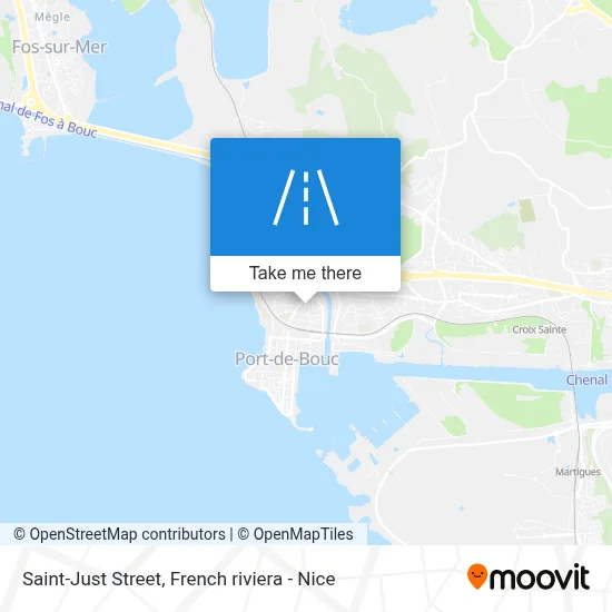 Rue Saint-Just map